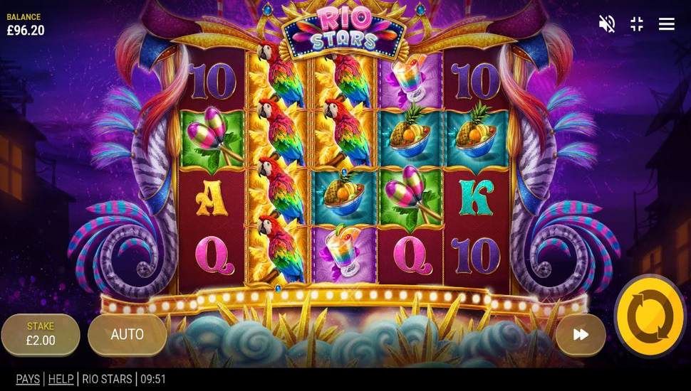 Rio Stars Slot Mobile