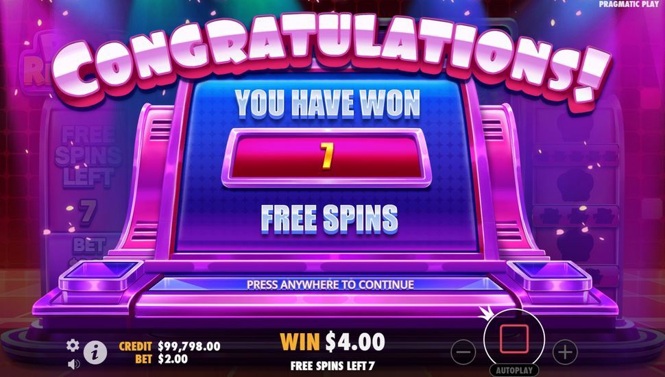 Ripe Rewards slot free spins