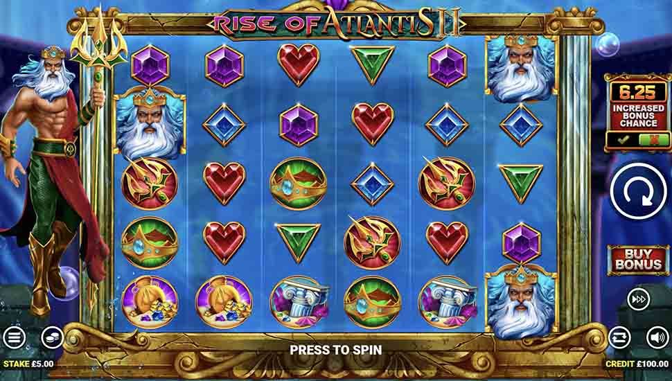 Rise of Atlantis 2 slot gameplay