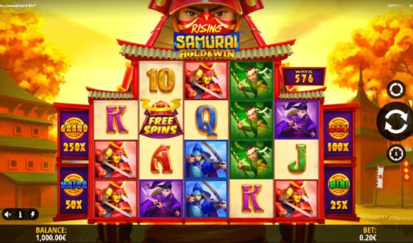 Rising Samurai Hold & Win