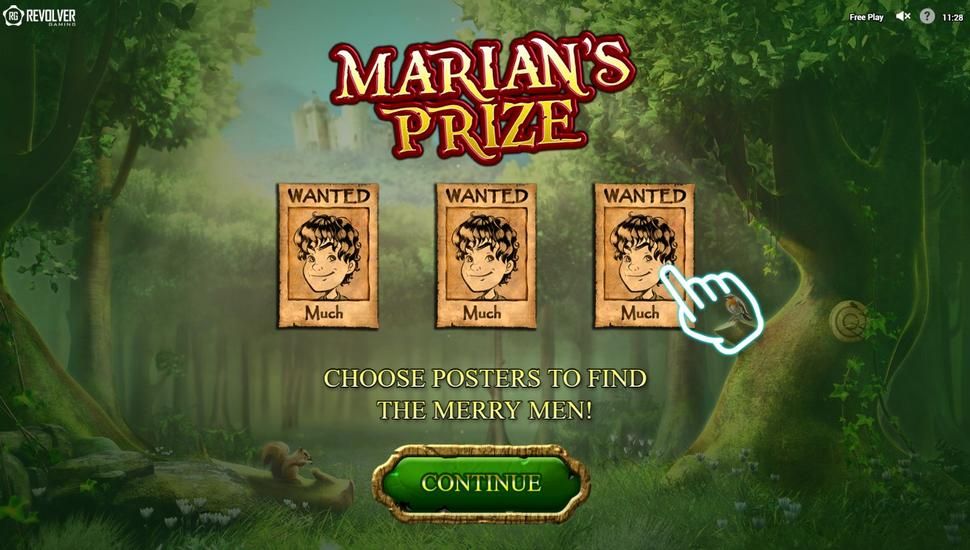 Robin Hood and his Merry Wins Slot - Marian's Prize