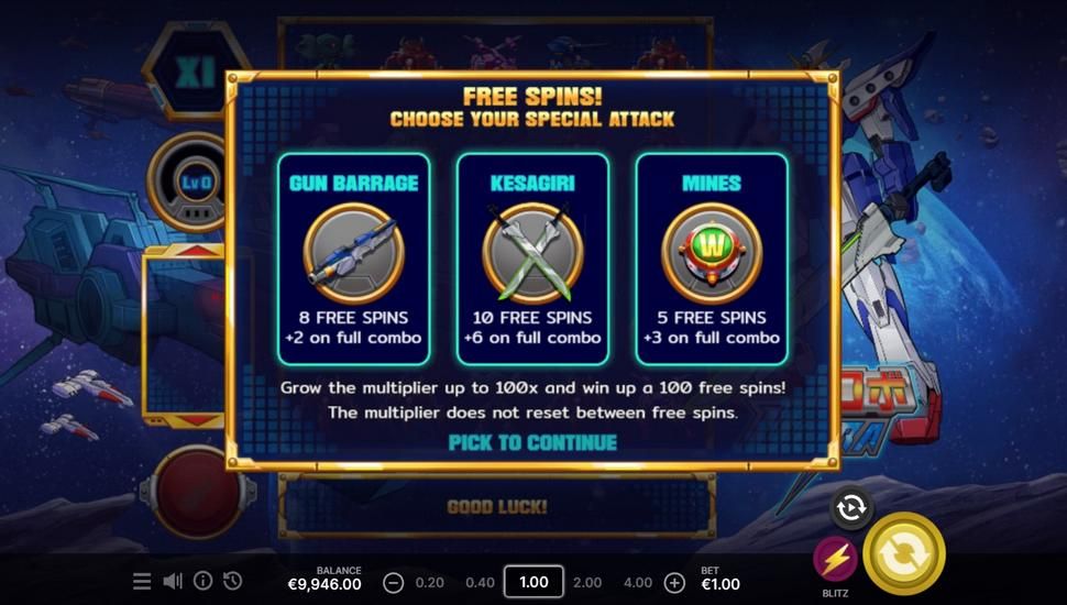 Robo Ultra Slot - Free Spins