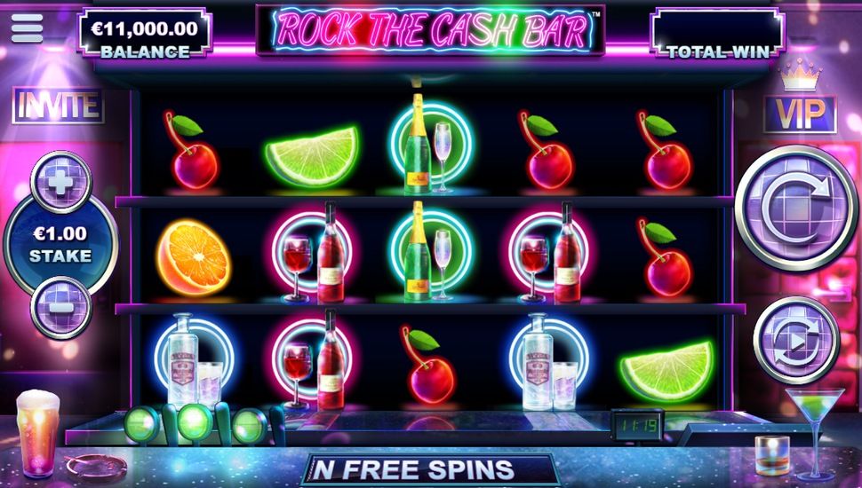 Rock the Cash Bar Online Slot by Yggdrasil