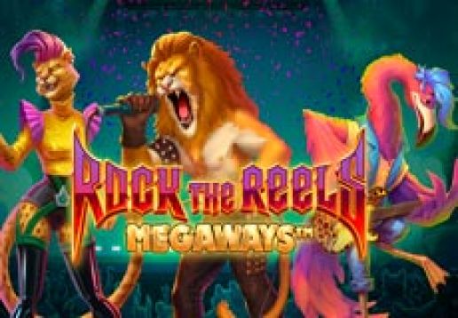 Rock the Reels Megaways logo