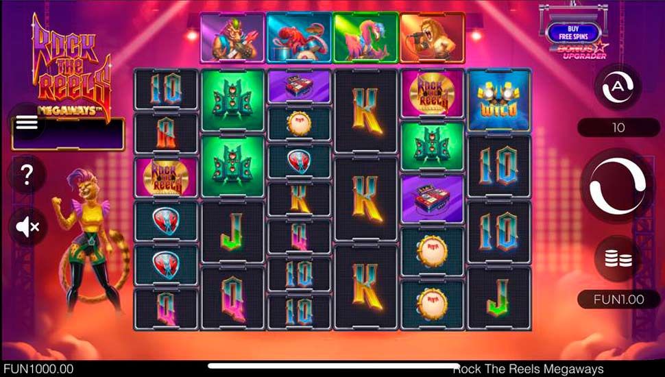 Rock the reels megaways slot mobile