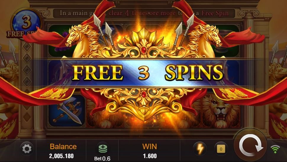 Roma X slot free spins