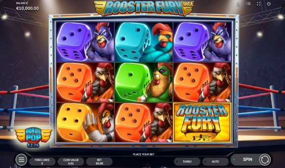 Rooster Fury Dice