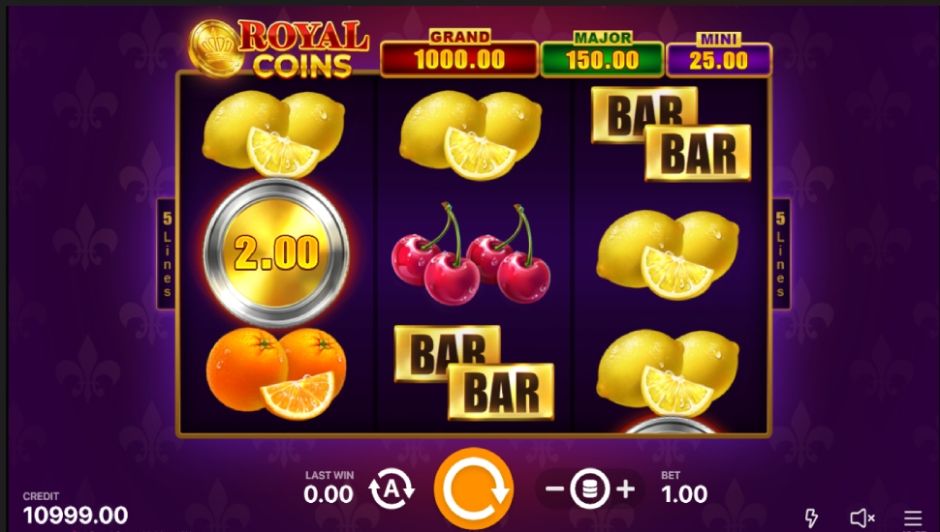 Royal Coins: Hold and Win