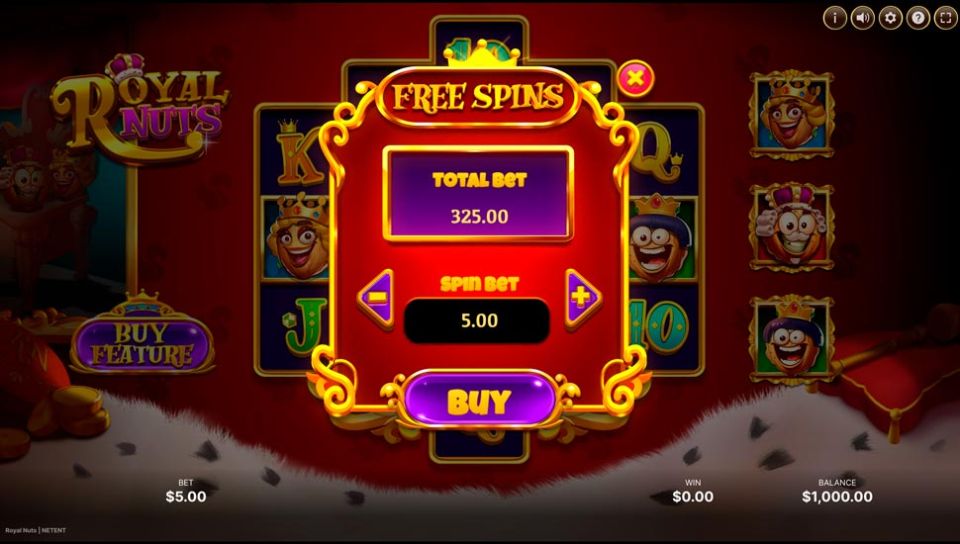 Royal Nuts slot Bonus Buy