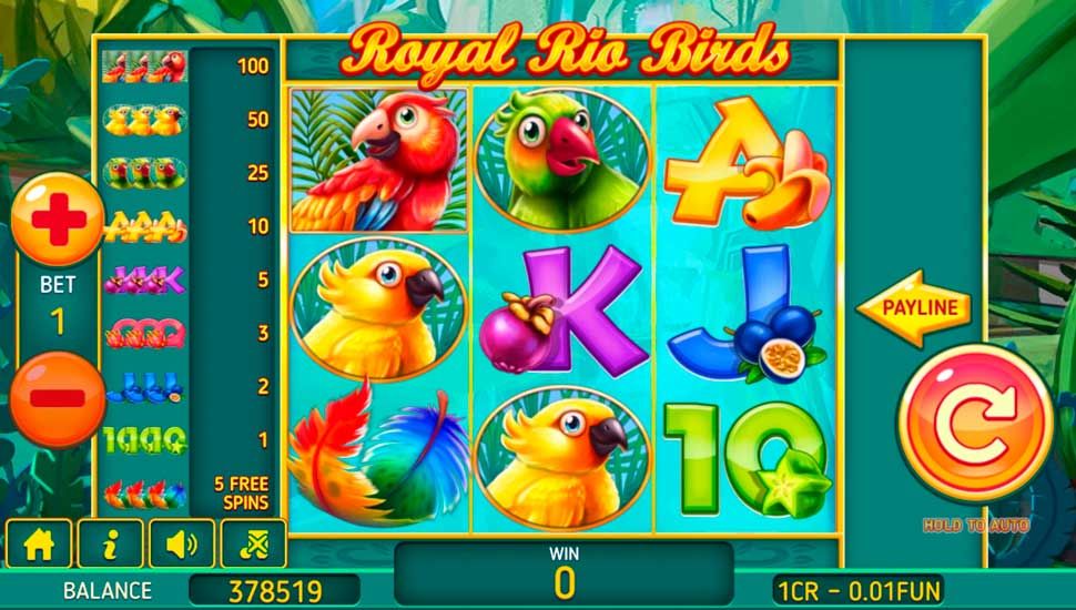 Royal Rio Birds 3x3