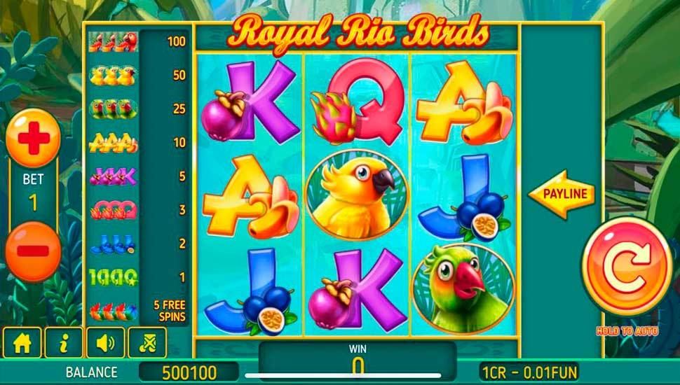 Royal Rio Birds 3x3 slot mobile