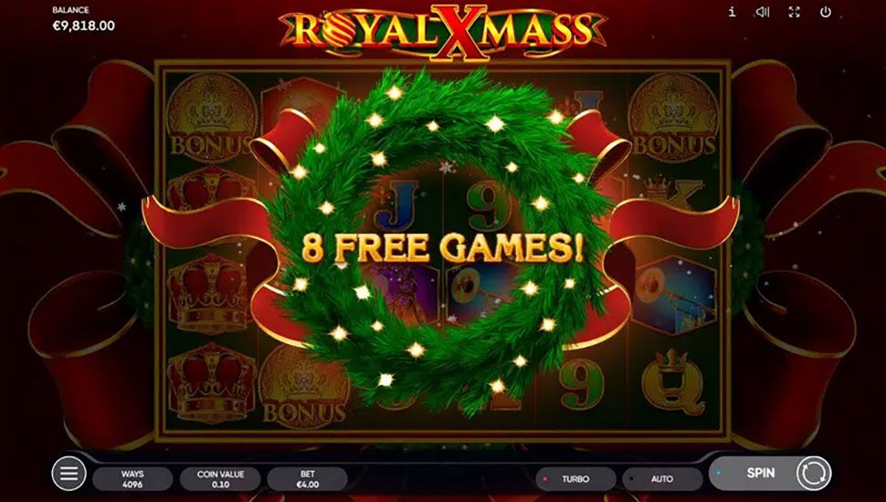 Royal Xmass slot machine