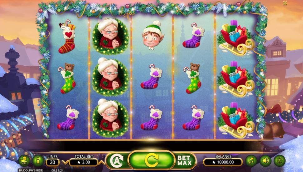 Rudolph's Ride slot mobile