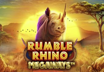 Rumble Rhino Megaways logo