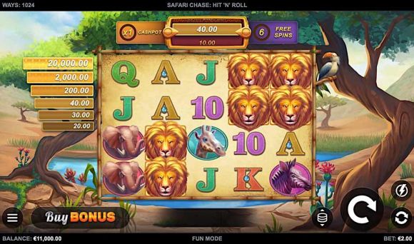 Safari Chase Hit 'n' Roll