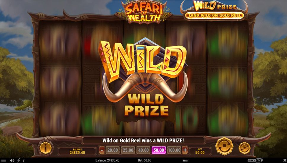 Safari of Wealth Online Slot – Gold Reel