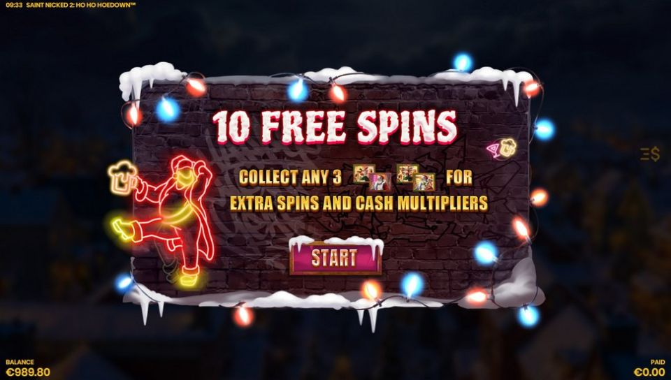 Saint Nicked 2: Ho Ho Ho Slot Santa Free Spins