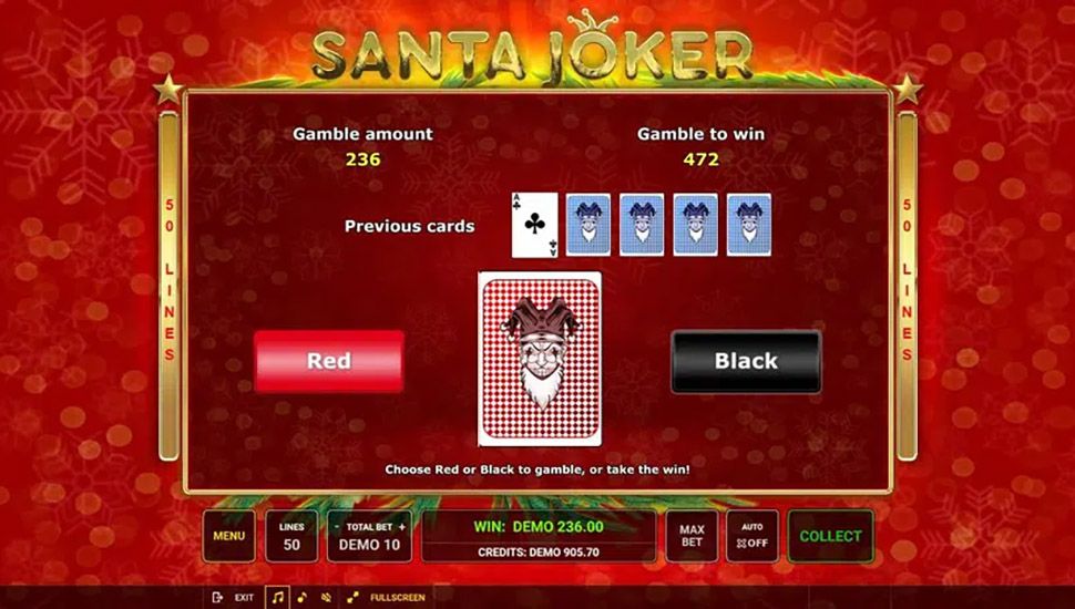 Santa Joker slot machine