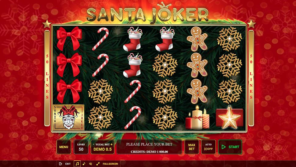 Santa Joker slot preview