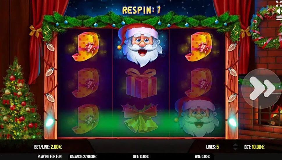 Santa's Jingle Wheel slot machine