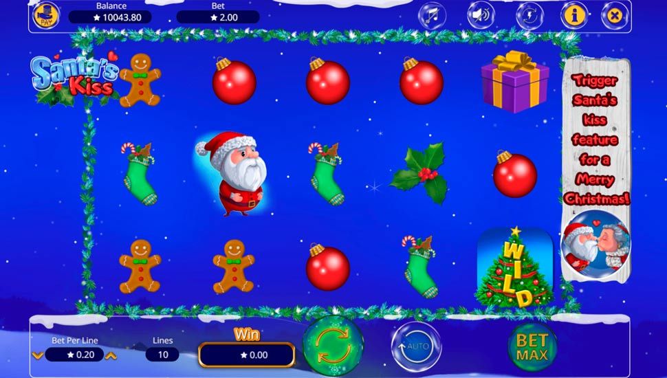 Santa’s Kiss Slot - Review, Free & Demo Play preview