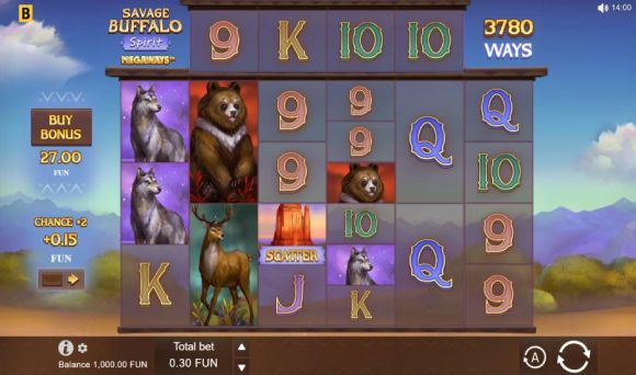 Savage Buffalo Spirit Megaways