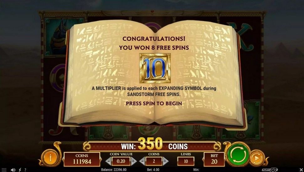 Scales of Dead slot Free spins