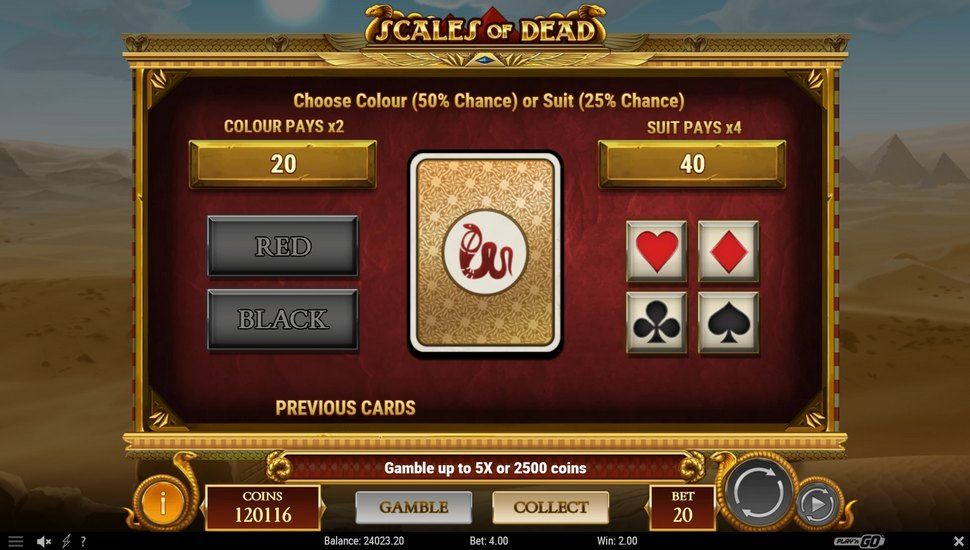 Scales of Dead slot Gamble