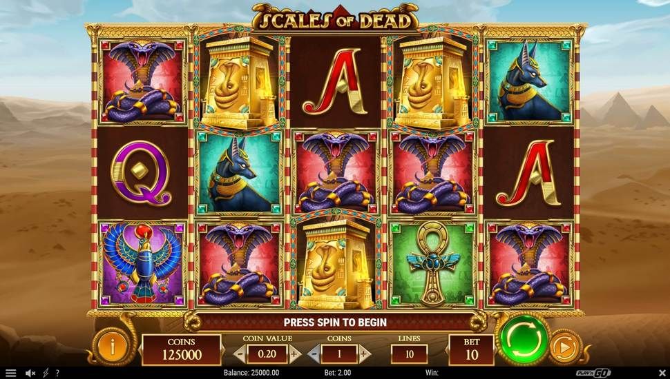 Scales of Dead slot Gameplay
