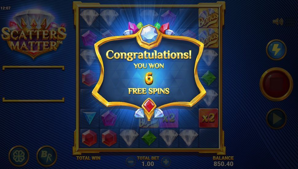 Scatters Matter slot free spins