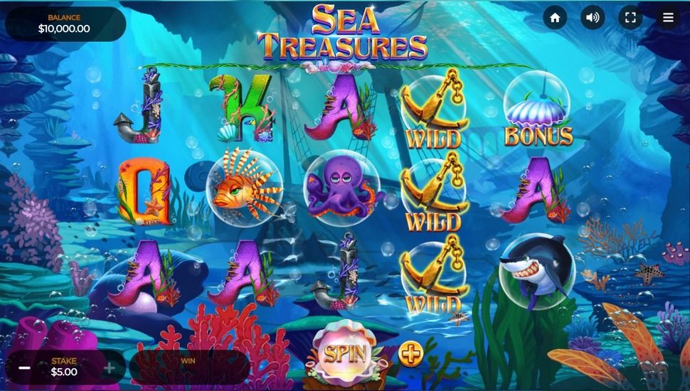 Sea Treasures Slot preview