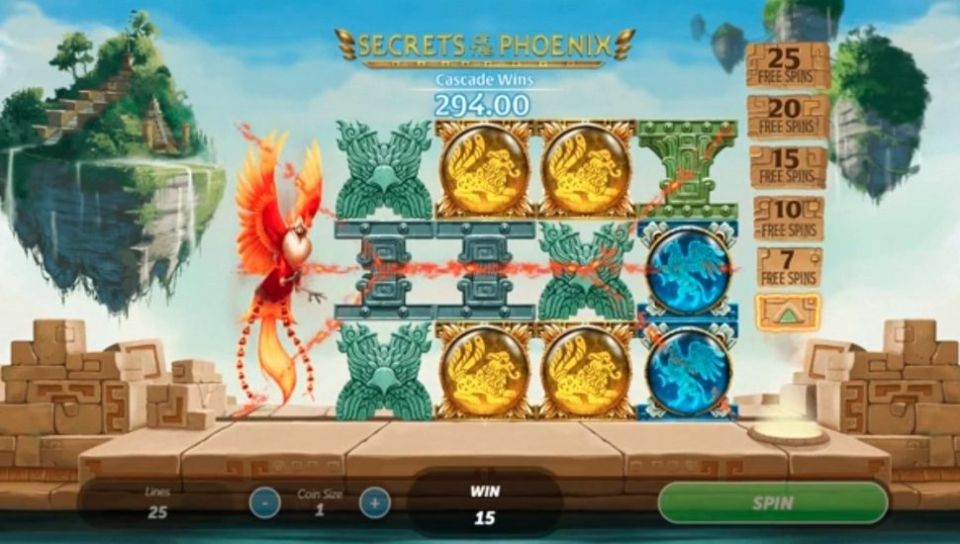 Secrets of the Phoenix slot Wild Phoenix Reel