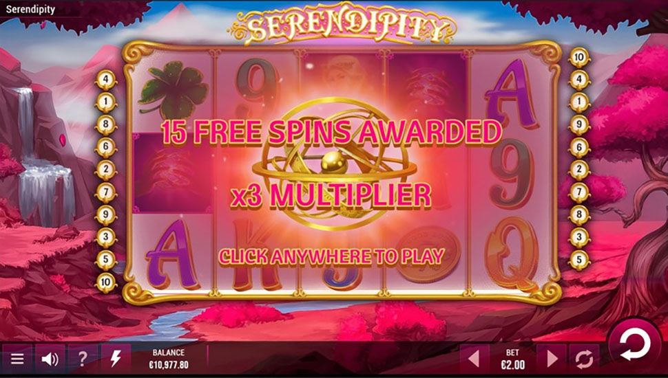 Serendipity slot machine