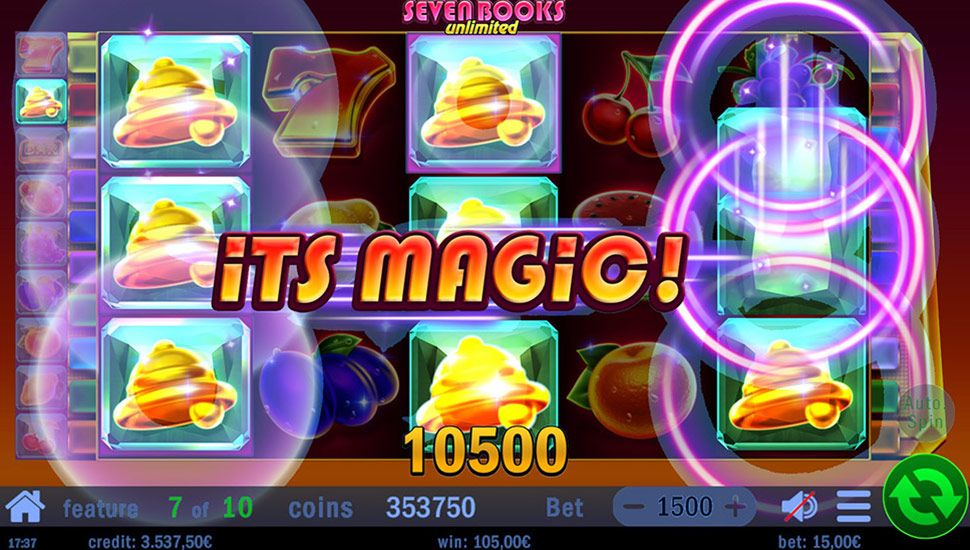 Seven Books Unlimited Slot - free spins