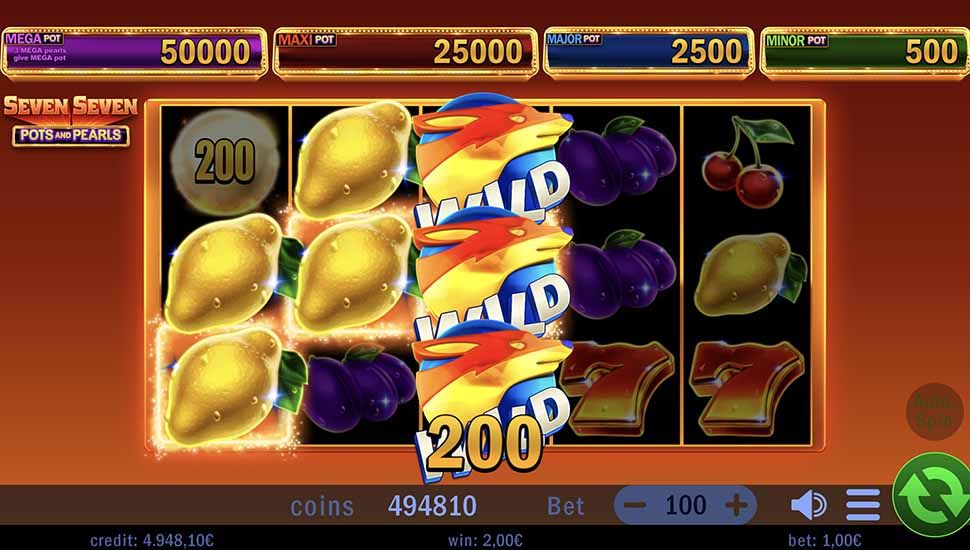 Seven Seven Pots and Pearls slot Expanding Wild
