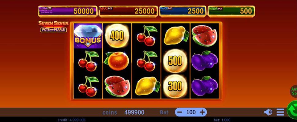 Seven Seven Pots and Pearls slot mobile