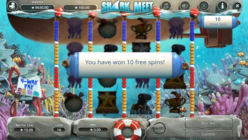 Shark Meet Slot - Free Spins