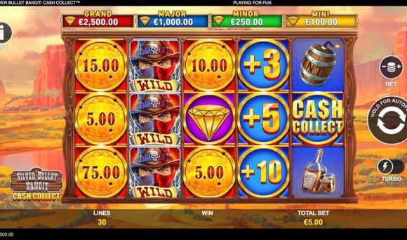 Silver Bullet Bandit: Cash Collect