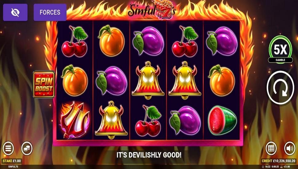 Sinful 7's Slot Mobile