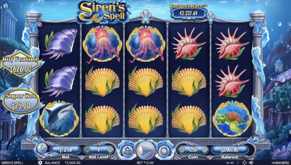 Sirens Spell slot Gameplay