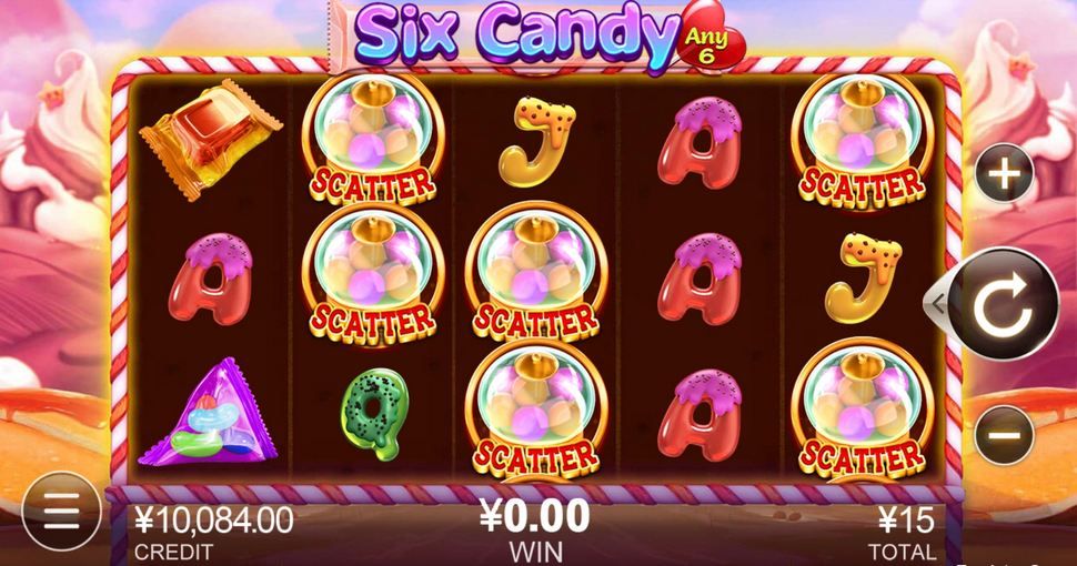 Six Candy slot mobile