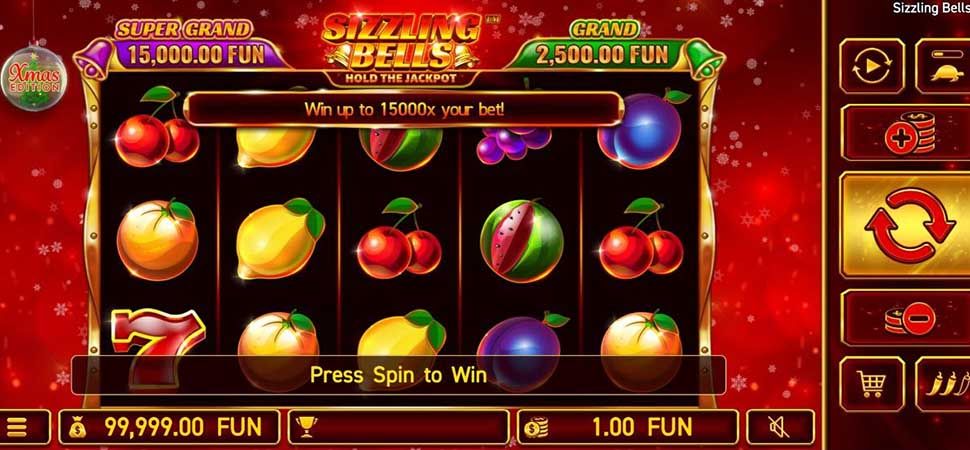 Sizzling Bells Xmas Edition slot mobile