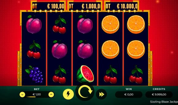 Sizzling Blaze Jackpot