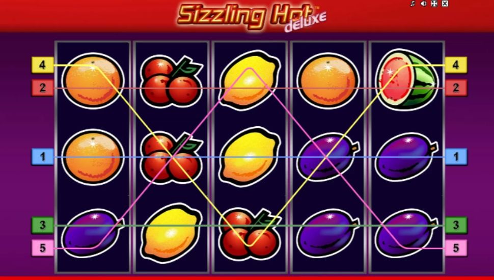 Sizzling Hot Deluxe Online Slot by Novomatic preview