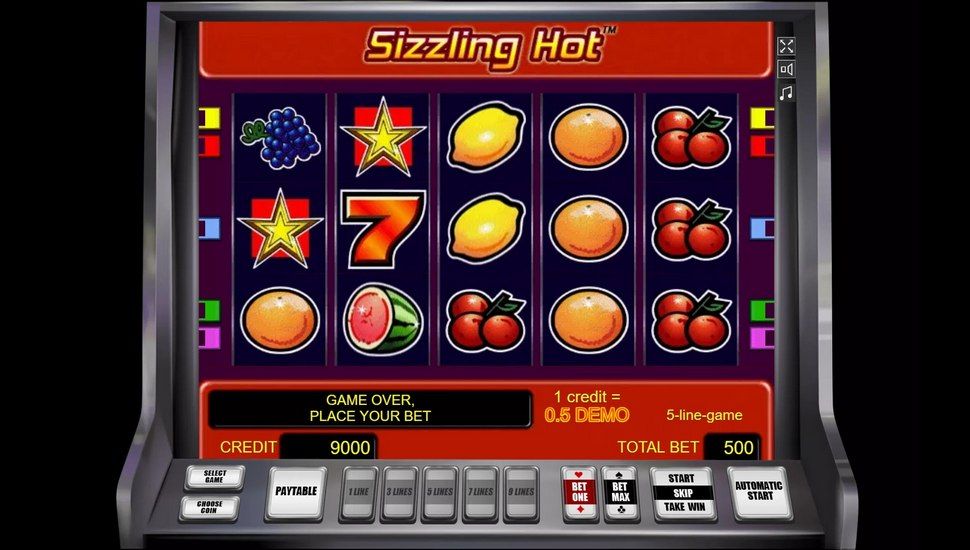 Sizzling Hot slot gameplay