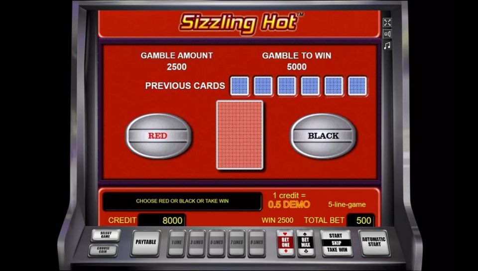 Sizzling Hot slot risk game