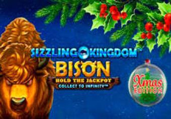 Sizzling Kingdom Bison Xmas Edition logo