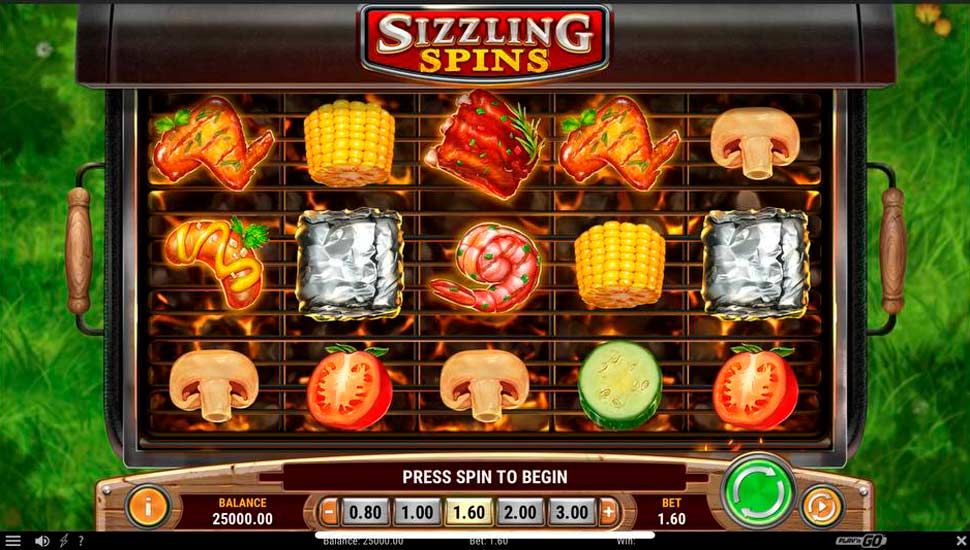 Sizzling spins slot mobile