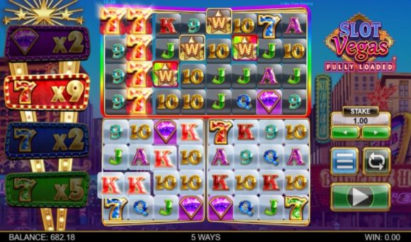 Slot Vegas Fully Loaded Megaquads