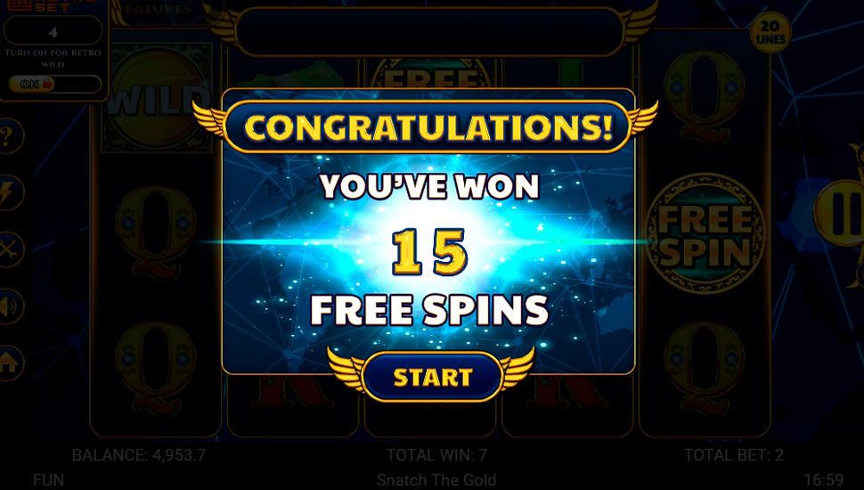 Snatch the Gold slot Free Spins